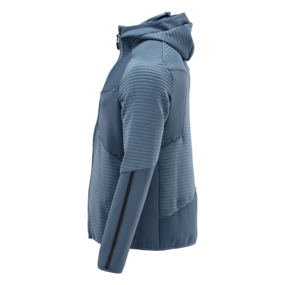 MASCOT CUSTOMIZED Fleece hoodie with zipper 22603 Stone Blue