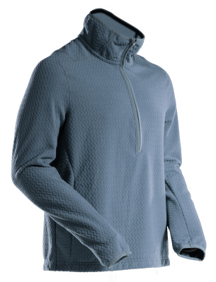 MASCOT CUSTOMIZED Microfleece jumper with half zip 22703 Stone Blue