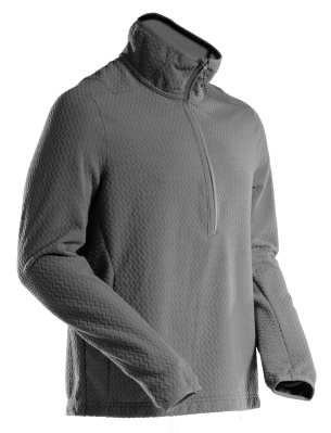 MASCOT CUSTOMIZED Microfleece jumper with half zip 22703 Stone Grey