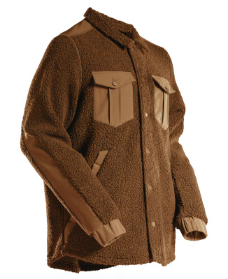 MASCOT CUSTOMIZED Pile shirt 23004 Nut Brown