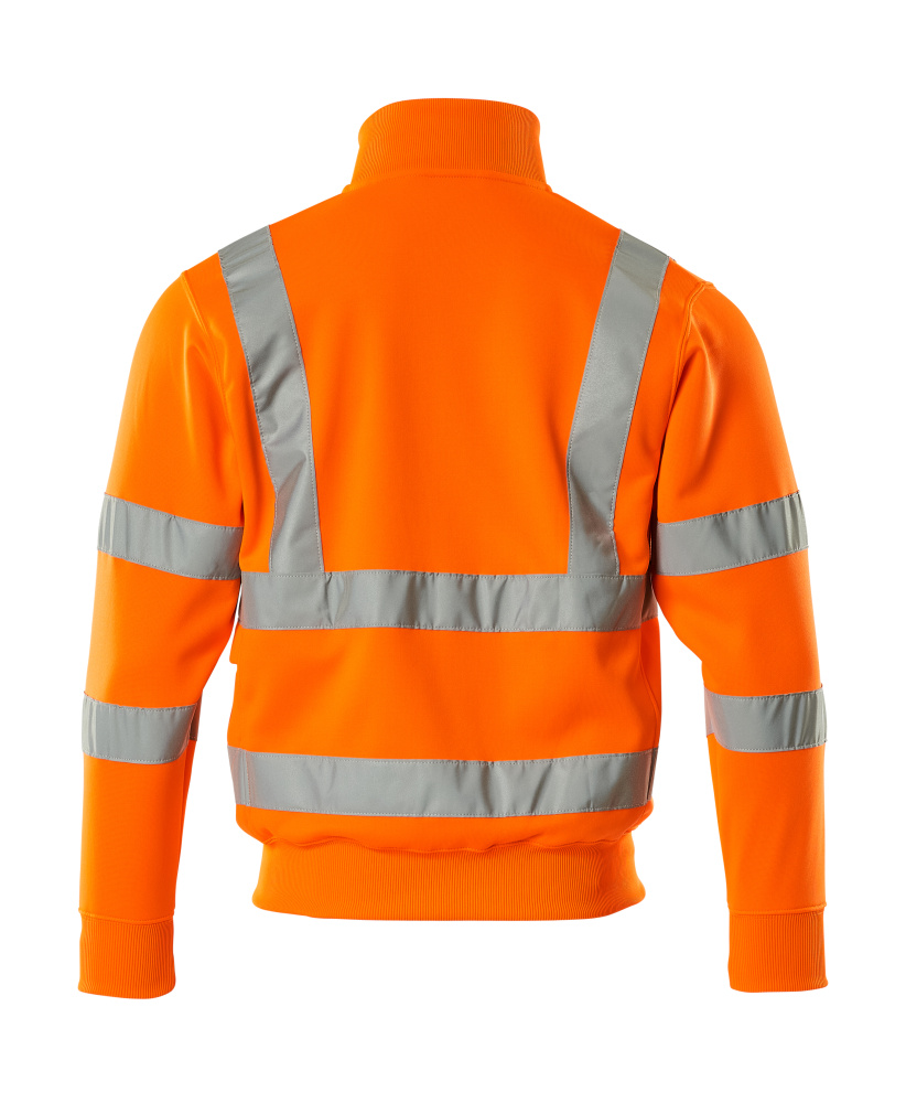 MASCOT Maringa Sweatshirt with zipper 50115 Hi-vis Orange