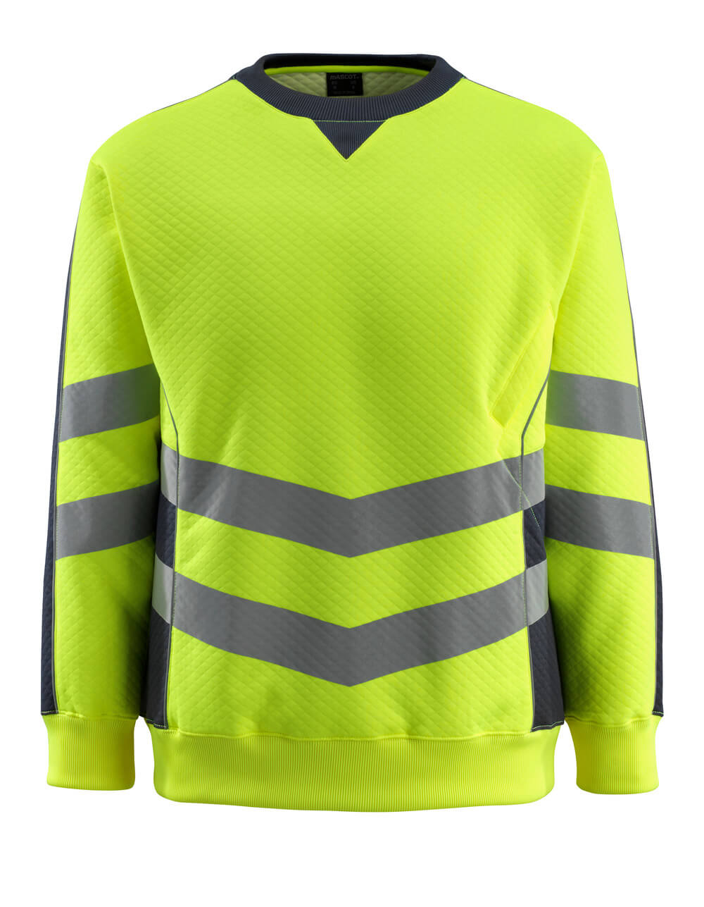 MASCOT Wigton Sweatshirt 50126 Hi-vis Yellow/dark Navy