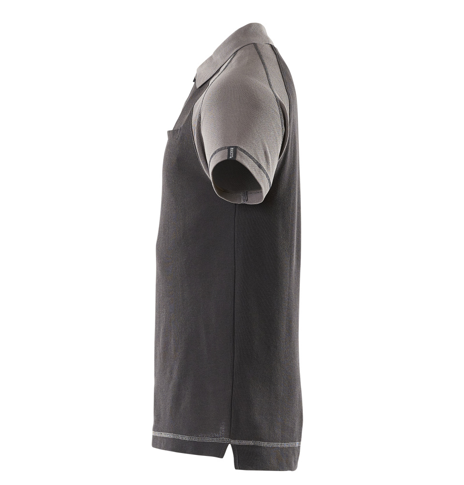 MASCOT Bianco Polo Shirt with chest pocket 50302 Black/anthracite