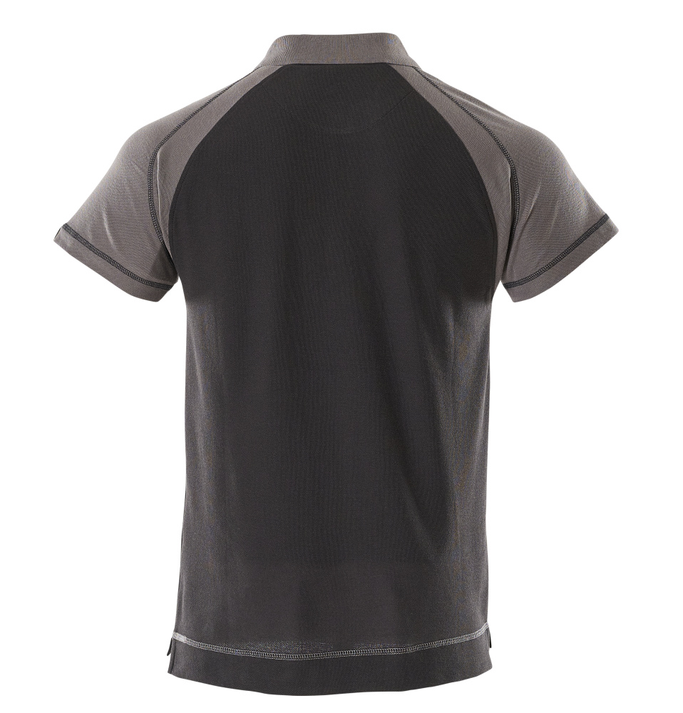 MASCOT Bianco Polo Shirt with chest pocket 50302 Black/anthracite