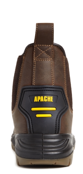 Apache Brown Safety Dealer Boot