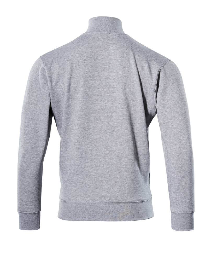 MASCOT Lavit Sweatshirt with zipper 51591 Grey-flecked