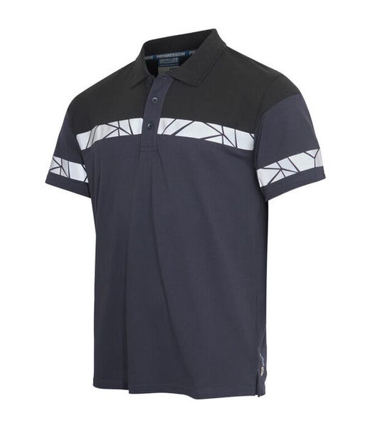 Projob Progression 7003 Polo Shirt - Navy/Black