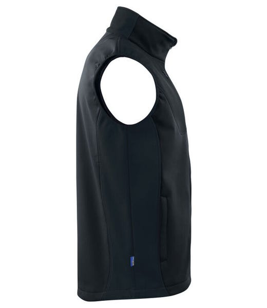 Projob Prio 3702 Softshell Gilet - Black