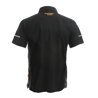 DeWalt Rutland PWS Polo Shirt - Black/Grey